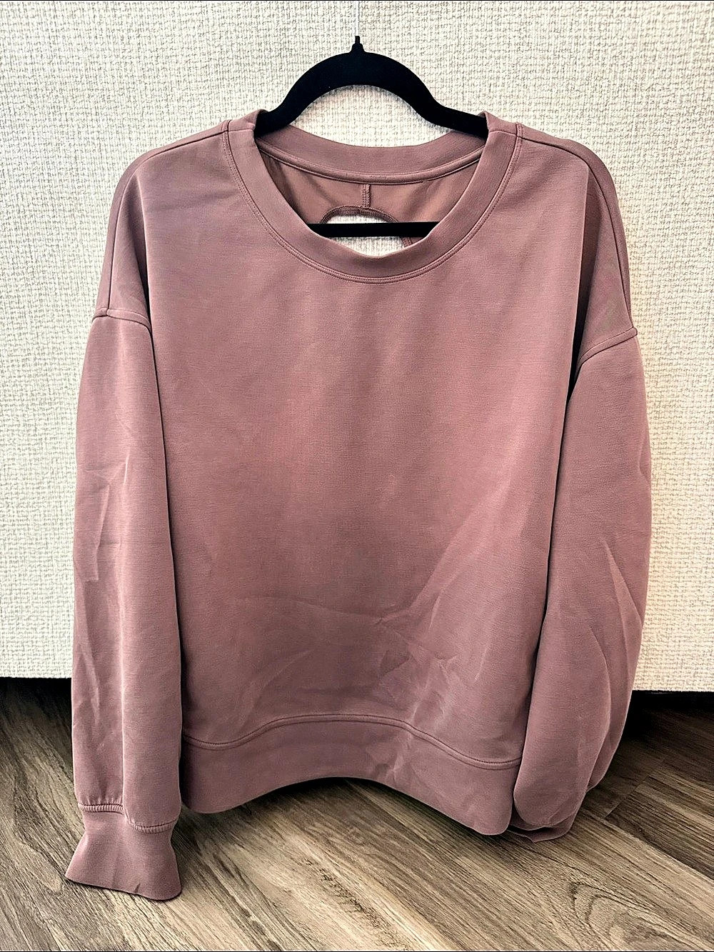 Soft brown crewneck